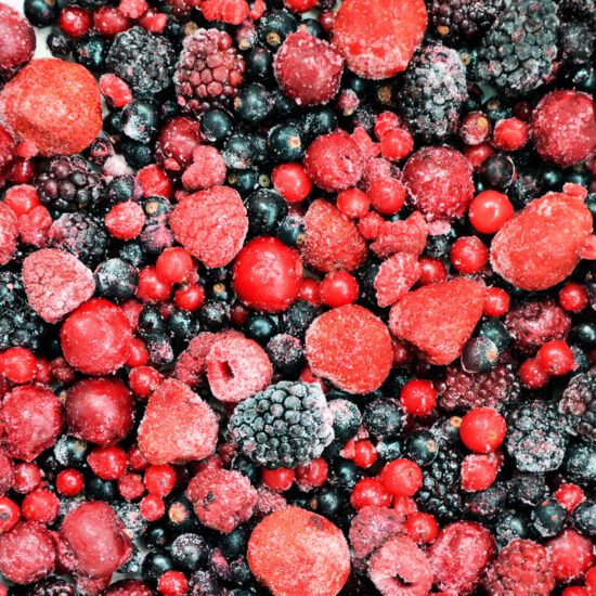 Frozen fruits